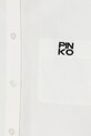 Pinko koszula bawełniana dziecięca biały KFCA003.0.CA015