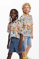 Детска риза Desigual вискоза многоцветен 25SBCW02