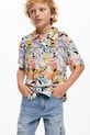 Детска риза Desigual 25SBCW02 многоцветен