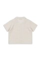 Chlapec Detská košeľa Konges Sløjd ELLIOT SS SHIRT GOTS KS102290 sivá