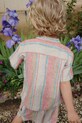 Παιδικό λινό πουκάμισο Konges Sløjd VENICE SS SHIRT KS102448