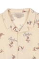 Košile Konges Sløjd ELLIOT SS SHIRT GOTS béžová KS103069