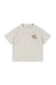 Košile Konges Sløjd ELLIOT SS SHIRT GOTS KS103069 modrá SS25