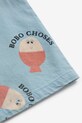 Bobo Choses cămașă din bumbac pentru bebeluși Morning Egg albastru 125AB026
