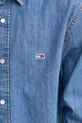 Джинсовая рубашка Tommy Jeans DM0DM21102 голубой SS25