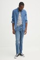 Одежда Джинсовая рубашка Tommy Jeans DM0DM21102 голубой