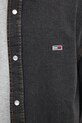 Tommy Jeans koszula jeansowa DM0DM21103 fioletowy