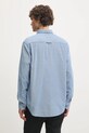Îmbrăcăminte Tommy Jeans camasa din velur DM0DM20672 albastru