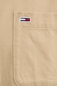 Bavlnená košeľa Tommy Jeans DM0DM20669 zelená
