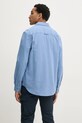Îmbrăcăminte Tommy Jeans cămașă din bumbac DM0DM20669 albastru