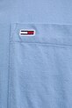 Tommy Jeans cămașă din bumbac DM0DM20669 albastru