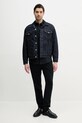 Bavlněná košile Armani Exchange XM000197.AF12179 námořnická modř SS25