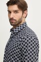 Хлопковая рубашка Karl Lagerfeld 551695.605000 чёрный