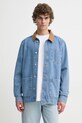 Les Deux camasa jeans lung albastru LDM640164
