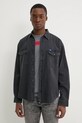 Hugo Blue cămașă din denim gri 50534179