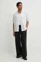 MSGM camasa din bumbac 3840ME17X.257052 alb SS25