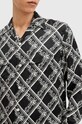 Рубашка AllSaints GRID M025SB чёрный SS25