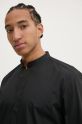 Bavlnená košeľa HUGO čierna 50534067