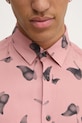 HUGO koszula 50534247 różowy SS25