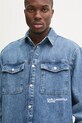 Джинсовая рубашка Karl Lagerfeld Jeans голубой A1M16012