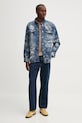 Karl Lagerfeld Jeans camasa jeans A1M16013 albastru SS25