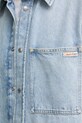 Rifľová košeľa Calvin Klein Jeans J30J327021 modrá SS25