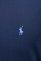 Βαμβακερό πουκάμισο Polo Ralph Lauren 710945315 σκούρο μπλε