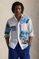 Polo Ralph Lauren koszula bawełniana wzorzyste multicolor 710958150