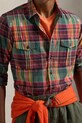 Bavlněná košile Polo Ralph Lauren vícebarevná 710958362
