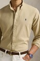 Bavlněná košile Polo Ralph Lauren béžová 710960643