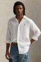 Lanena srajca Polo Ralph Lauren Dolg bela 710966295
