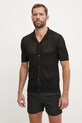 Сорочка Calvin Klein casual чорний KM0KM01087