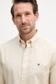 Tommy Hilfiger Cămașă bărbătească din bumbac bej MW0MW37550