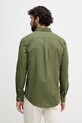 Odjeća Tommy Hilfiger košulja za muškarce od pamuka MW0MW37550 zelena