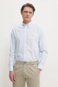 Хлопковая рубашка Tommy Hilfiger MW0MW37571 голубой
