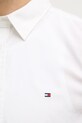 Tommy Hilfiger camasa din bumbac MW0MW38137 alb