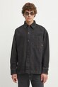G-Star cămașă din denim negru D23007.D772