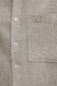 Πουκάμισο από λινό IRO MP18ARIC μπεζ