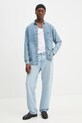 Джинсова сорочка Samsoe Samsoe M24400076 блакитний SS25
