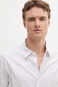 Bavlněná košile Armani Exchange bílá XM000719.AF13206