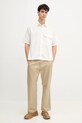 Armani Exchange cămașă din bumbac XM000449.AF13167 bej SS25