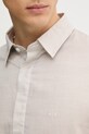 Хлопковая рубашка Armani Exchange XM000667.AF13169 бежевый