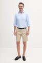 Bavlněná košile Armani Exchange XM000714.AF13207 modrá SS25