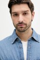 Armani Exchange koszula jeansowa niebieski XM001238.AF15123