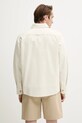 Îmbrăcăminte A.P.C. cămașă din bumbac surchemise basile brodee poitrine COGBJ.H02918 bej
