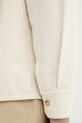 A.P.C. cămașă din bumbac surchemise basile brodee poitrine COGBJ.H02918 bej