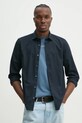 Рубашка Marc O'Polo casual тёмно-синий 520720742256