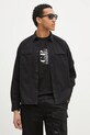 Хлопковая рубашка C.P. Company casual чёрный 18CMSH140A110143G