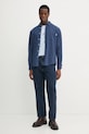 Odzież Pepe Jeans koszula bawełniana AARON PM308804 granatowy