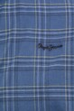 Pepe Jeans cămașă din bumbac ALAN PM308806 bleumarin SS25
